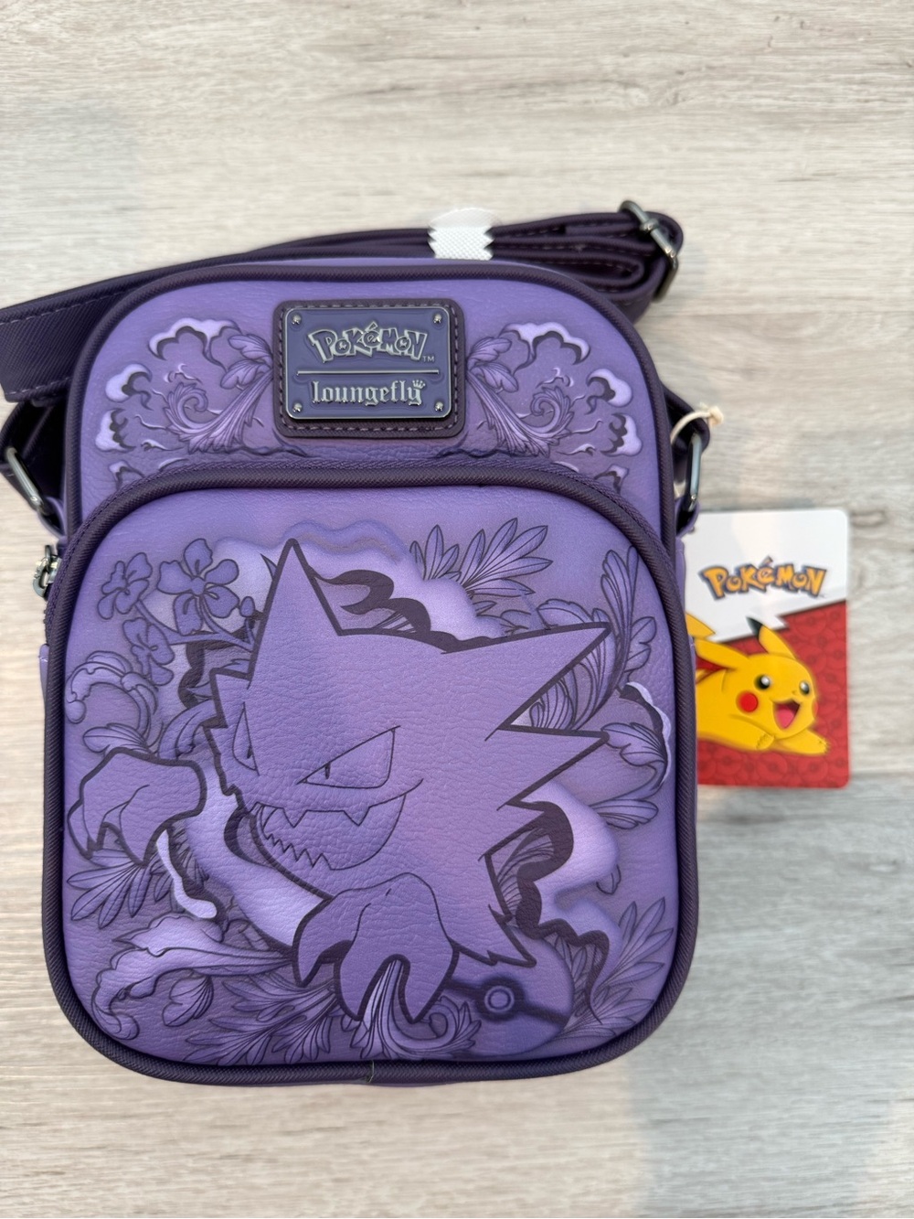 Pokemon Gengar Loungefly Crossbody New!